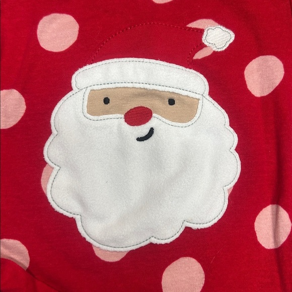 Carter's Red and Pink Polka Dot Pajamas - Picture 3 of 3